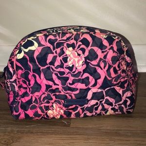 Vera Bradley Katalina Pink Makeup Bag